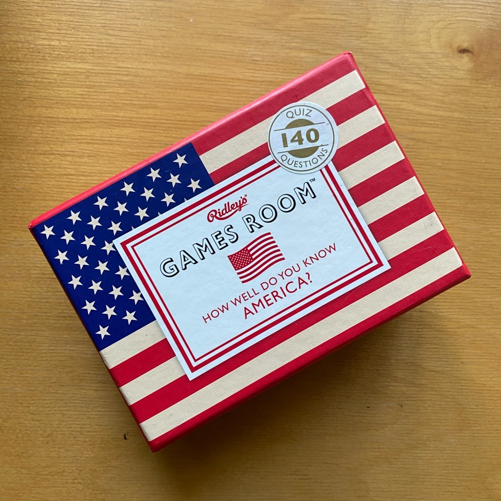 GAMES ROOM How Well Do You Know America?